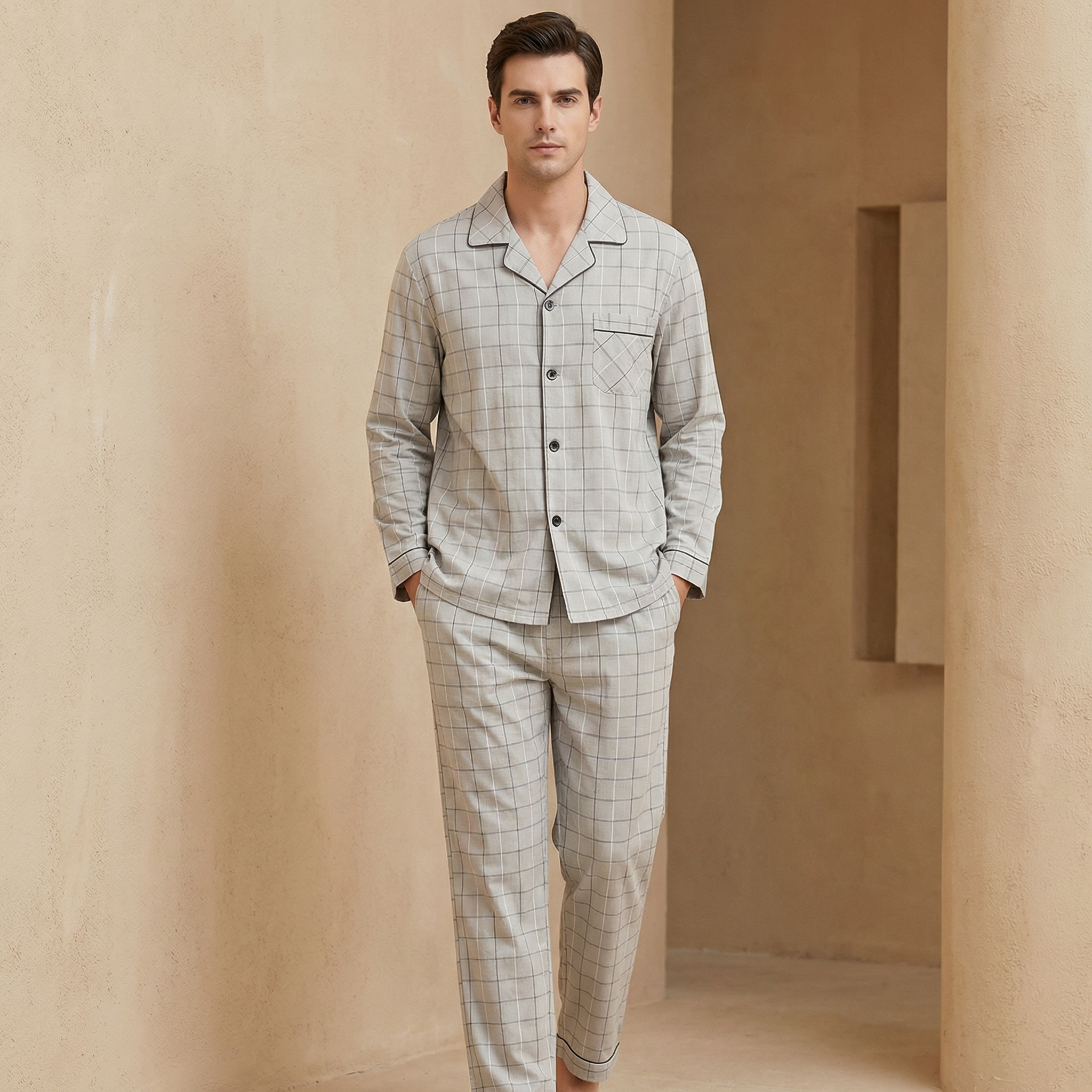 Grey Plaid