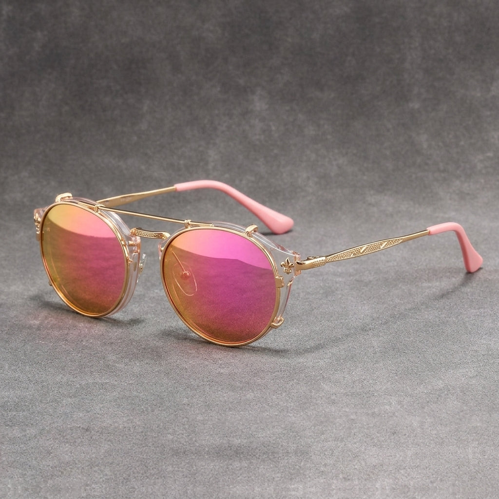 Sunset Rose Mirror / Gold