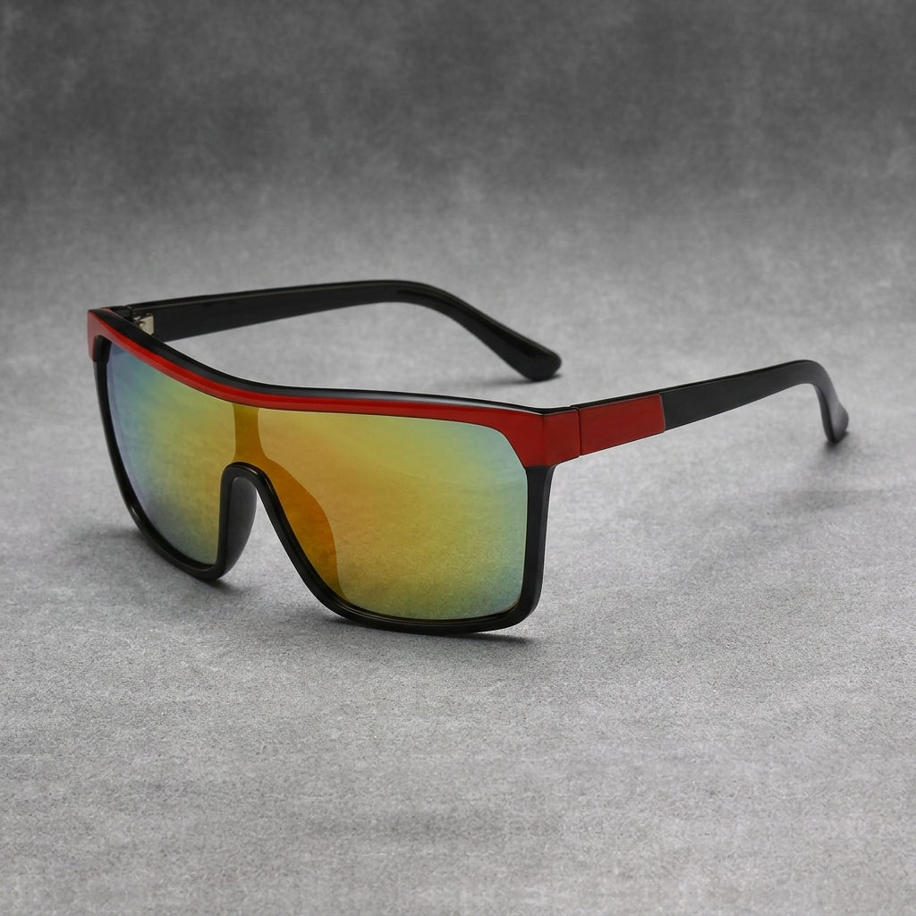 Ember Red Mirror / Matte Black