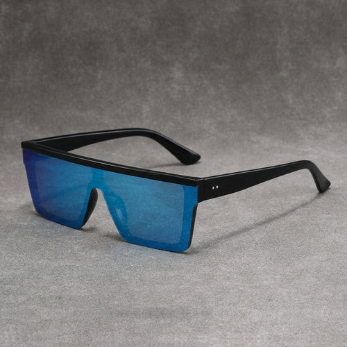 Electric Blue Mirror / Matte Black