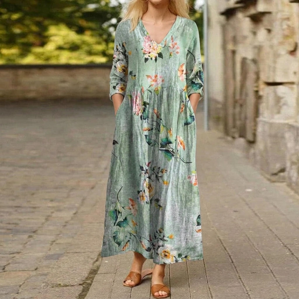 Sage Blue Floral