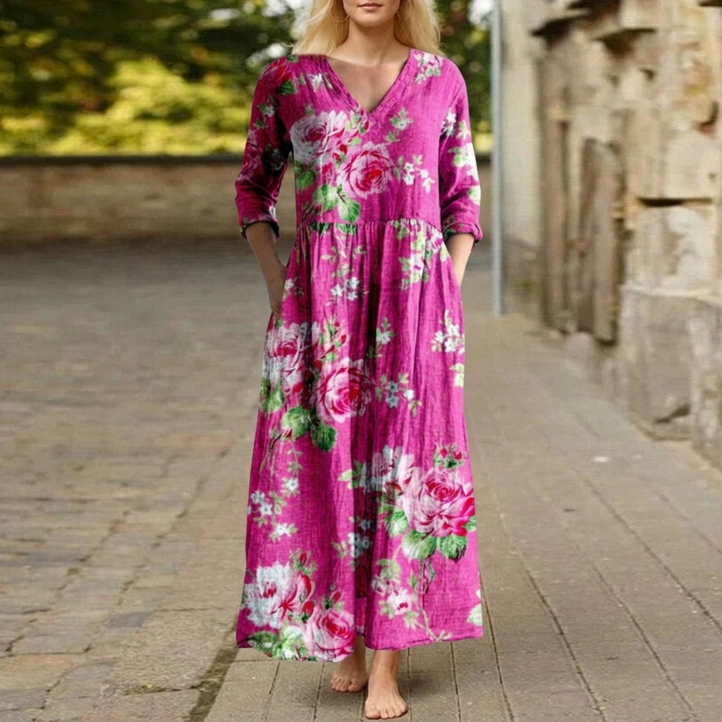 Fuchsia Bloom Floral